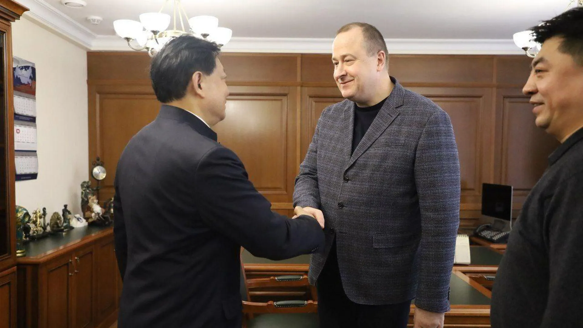 Глава Серпухова встретился с представителями Российско‑Китайского комитета дружбы, мира и развития