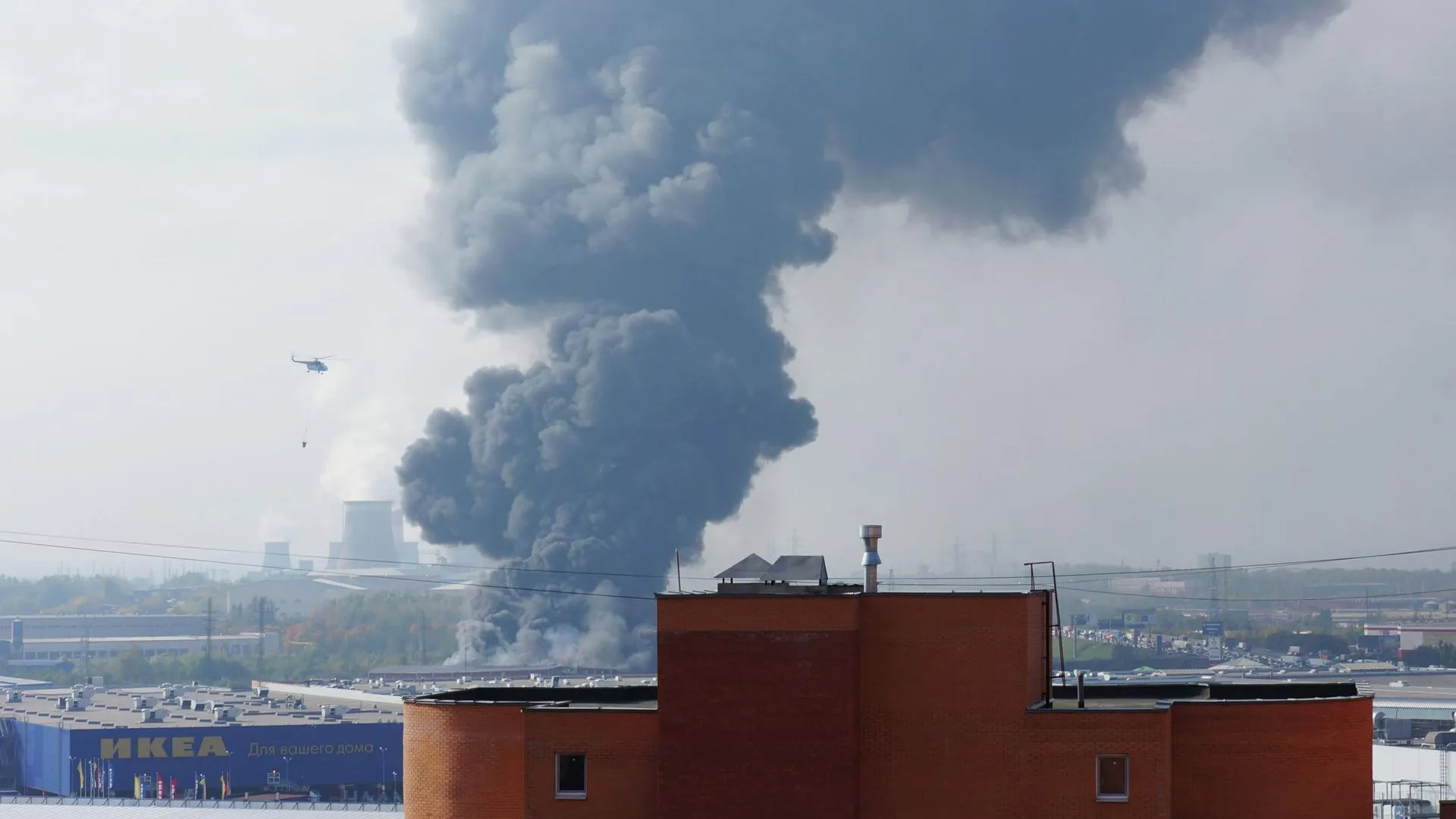 Более 10 пожаров произошло за минувшие сутки в Подмосковье