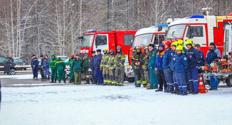 Глава Раменского округа оценил готовность техники к пожароопасному периоду