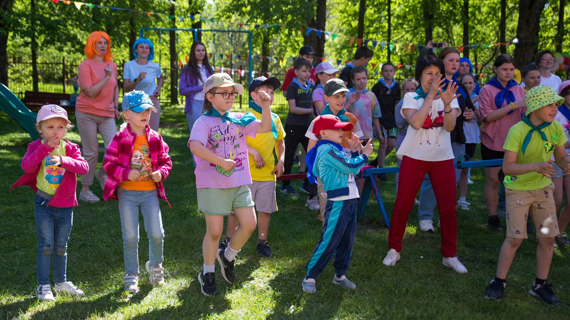 В семейном центре Волоколамска прошел праздник для детей из многодетных семей
