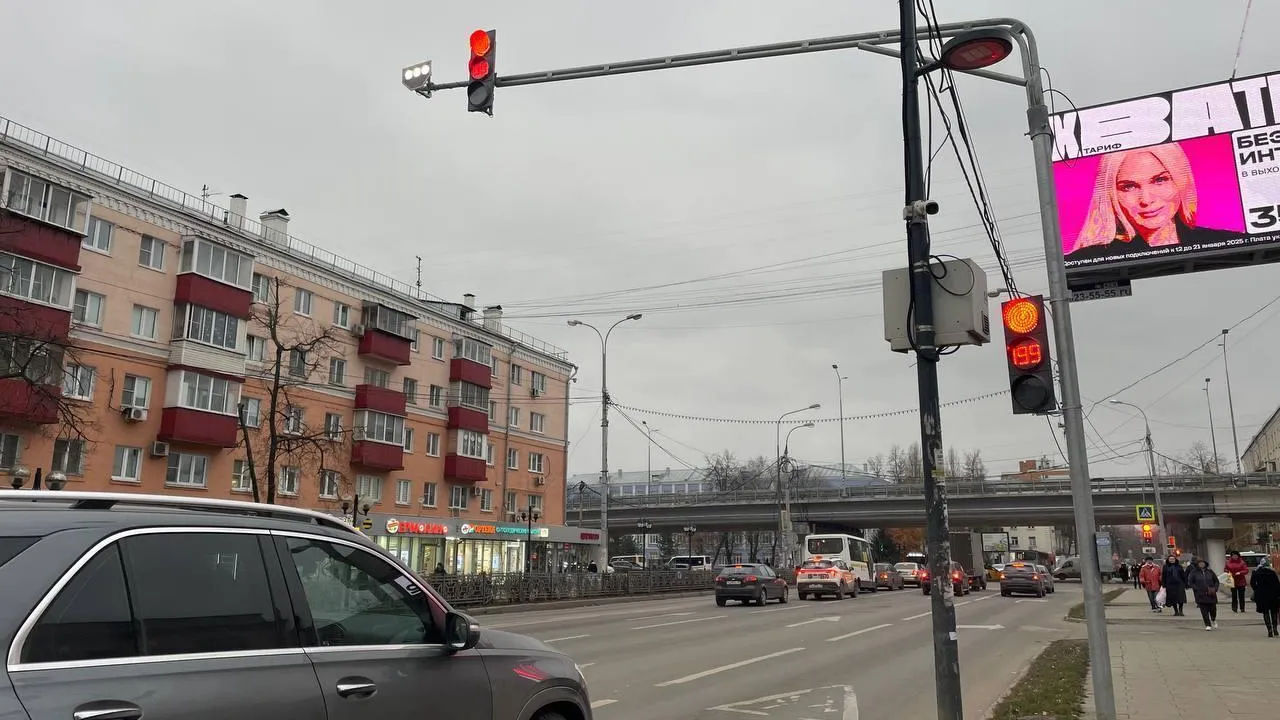 В Люберцах организовали шлюз для приоритета общественного транспорта
