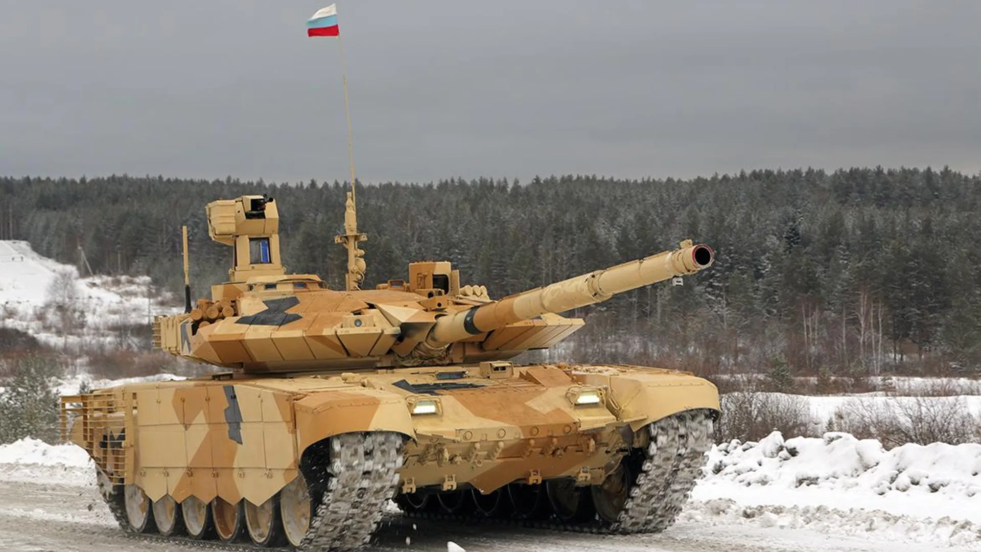 Российские военные испытали танк Т‑90 в боях на запорожском направлении