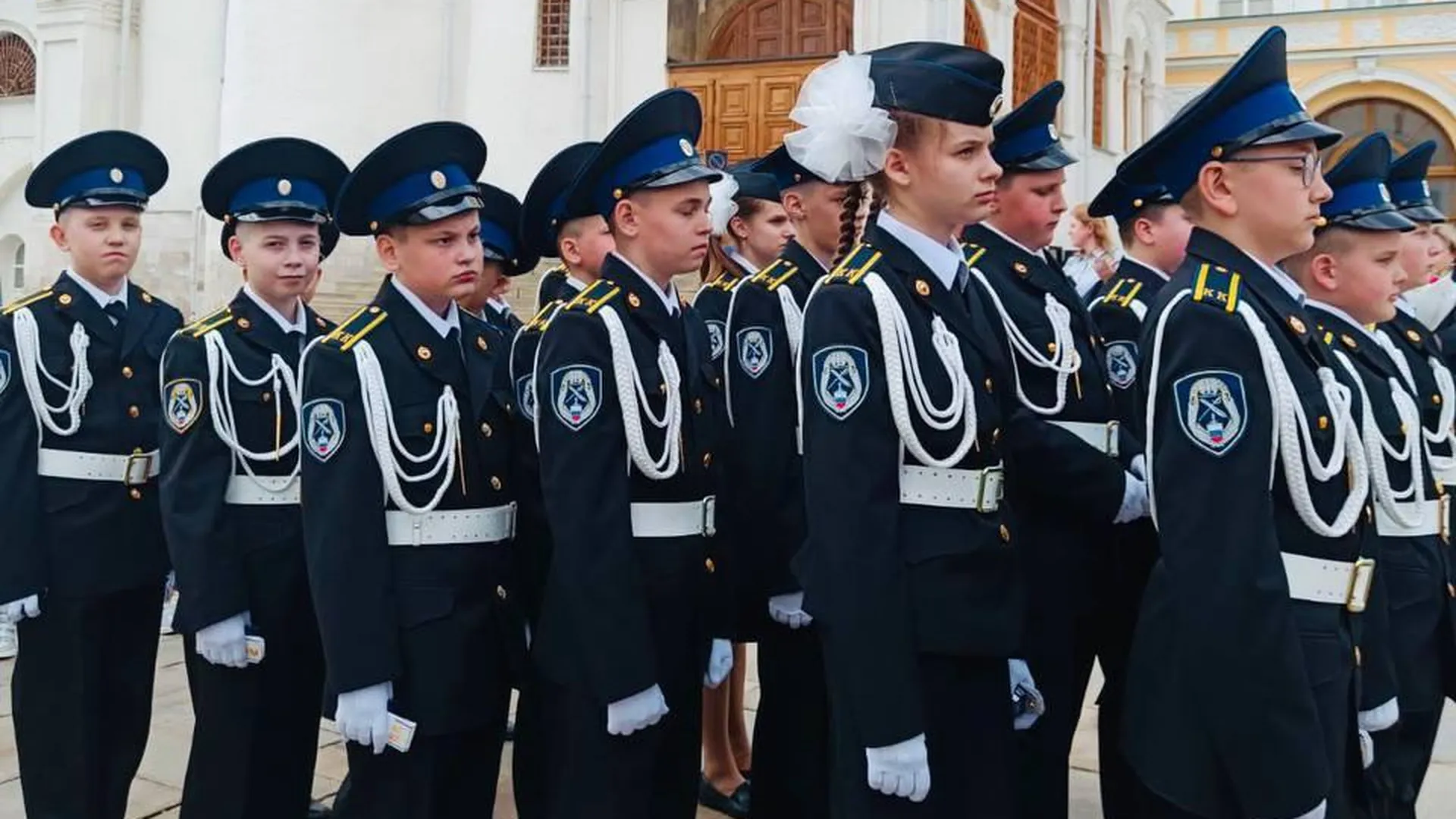 Кадеты Домодедова из первого в регионе класса ФСО принесли клятву в Кремле