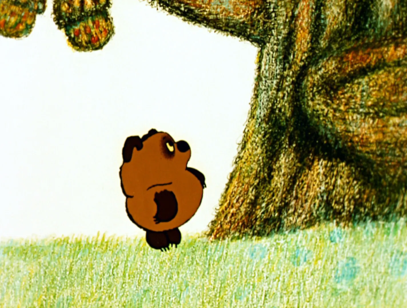 Скриншот из мультфильма «Винни Пух»