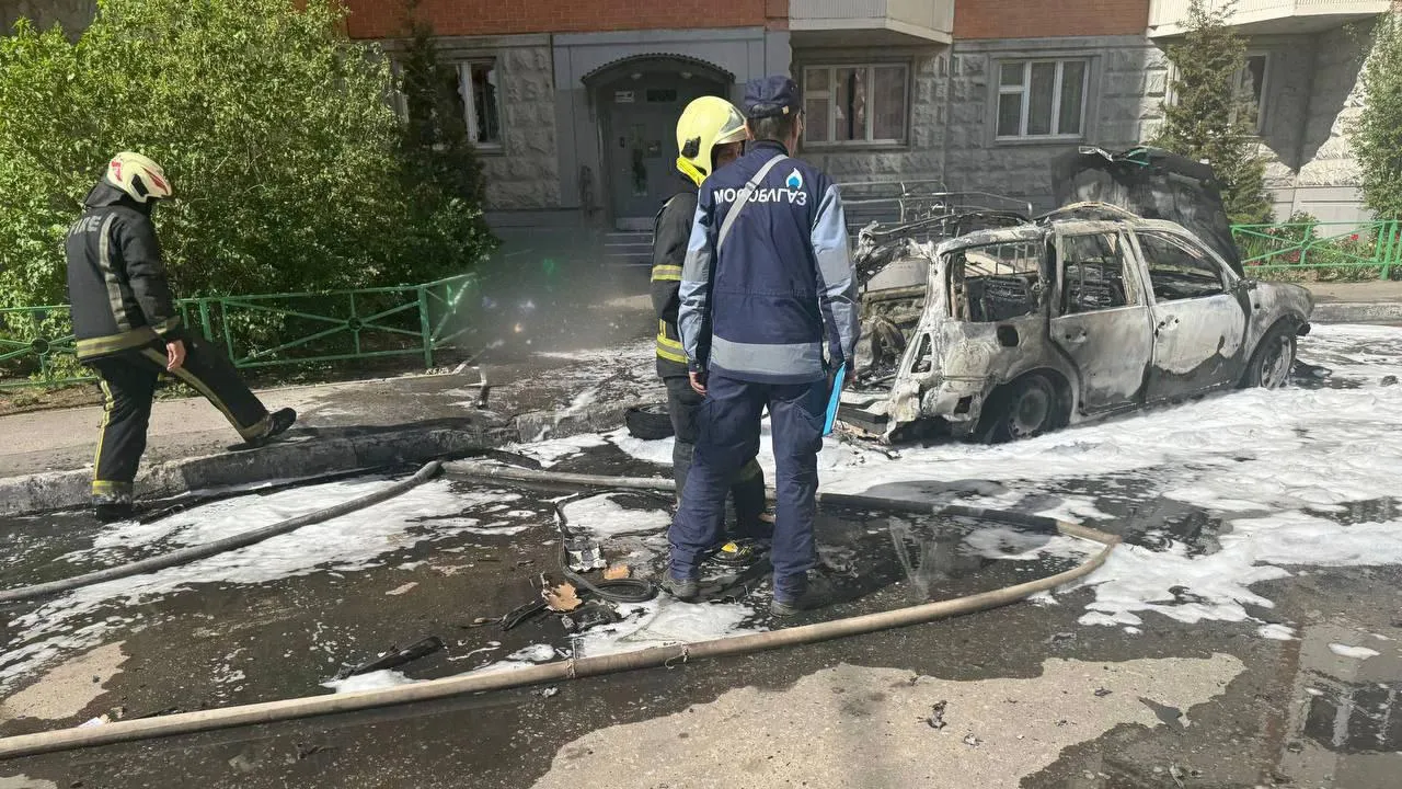 Порвало на куски: видео взрыва в Балашихе, который мог убить генерала Москалика