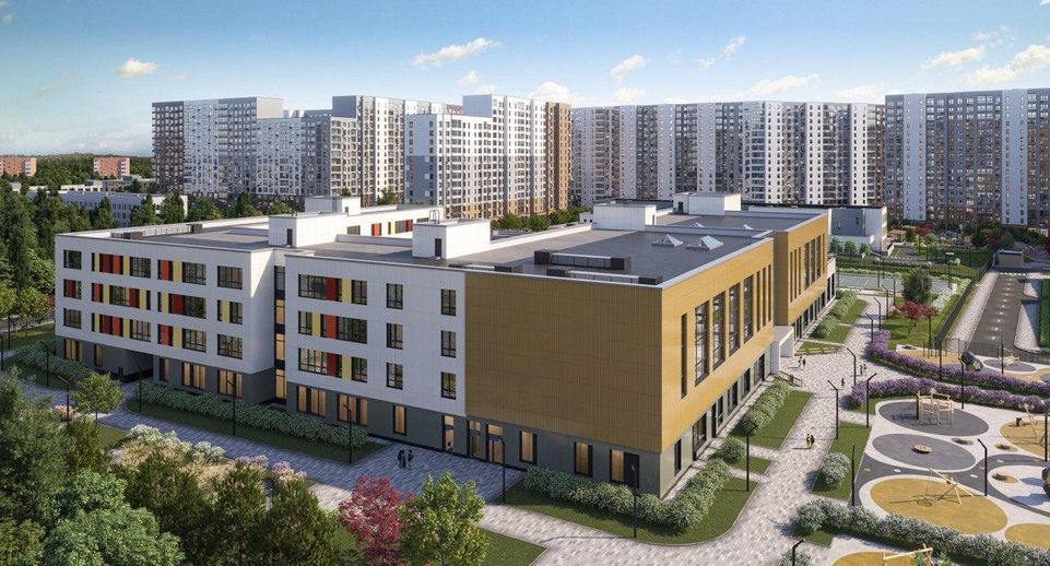 В ЖК «1-й Шереметьевский» Химок начали строительство школы