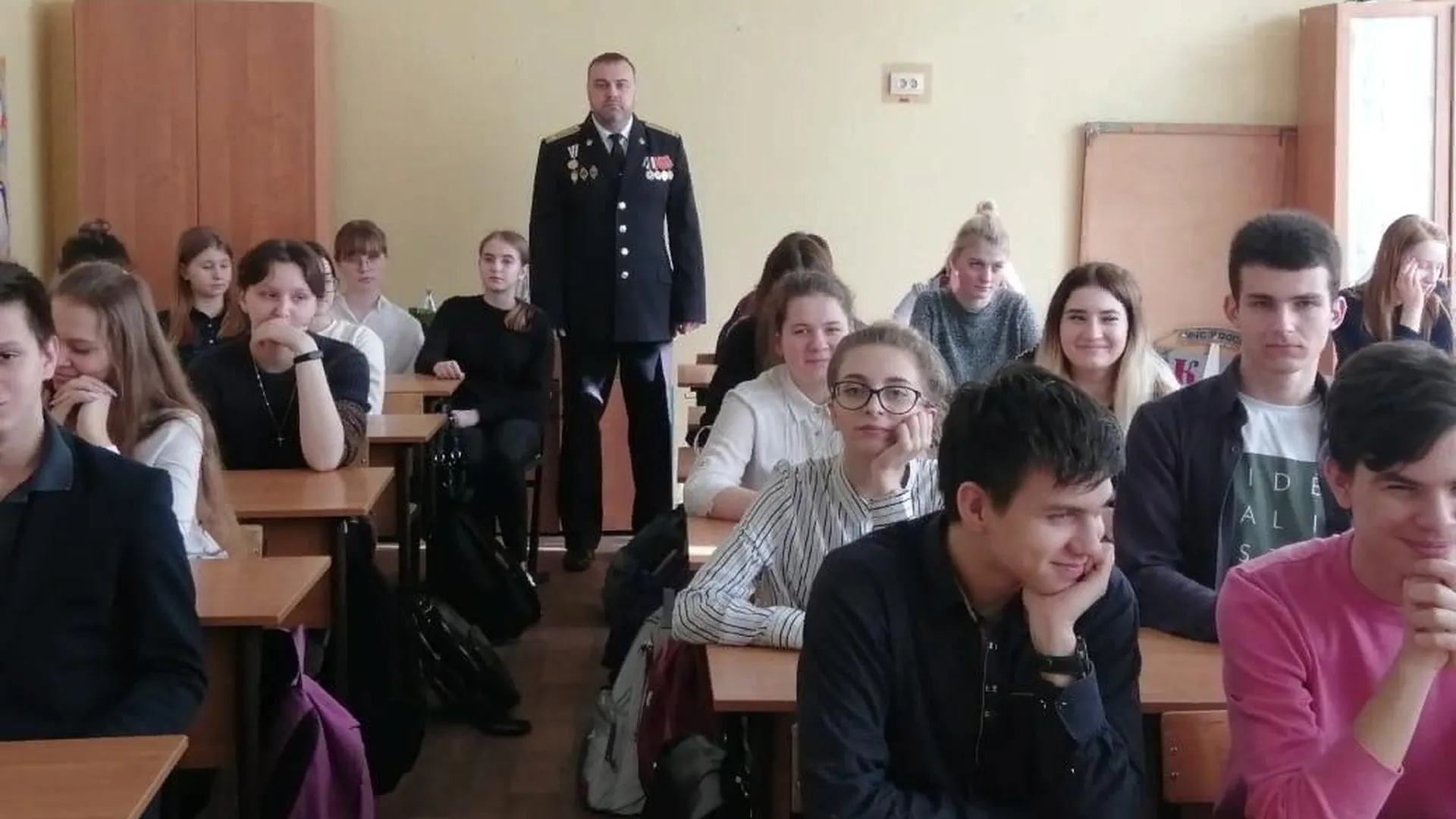 Школьникам Подольска рассказали о детях‑героях и их подвигах во время ВОВ