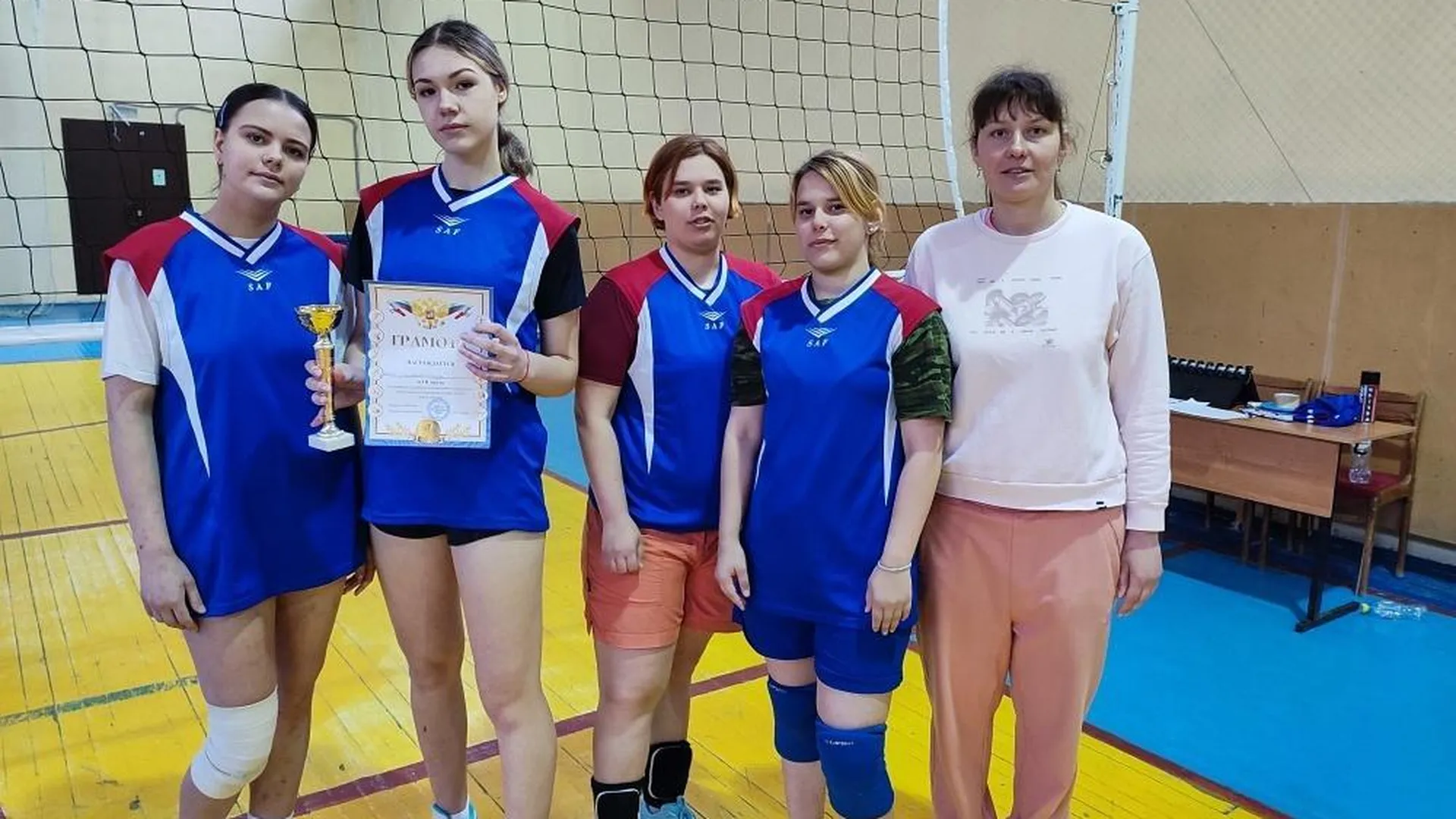 Студенты Подмосковья приняли участие в турнире по волейболу