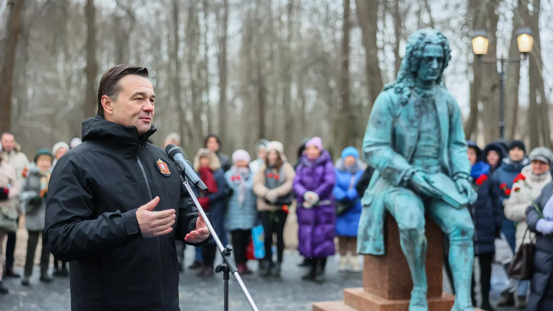 Андрей Воробьев и Владимир Мединский открыли памятник историку Василию Татищеву
