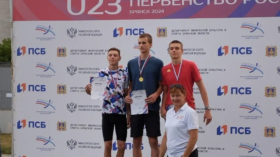 Жуковский спортсмен завоевал медаль первенства России U23 по легкой атлетике