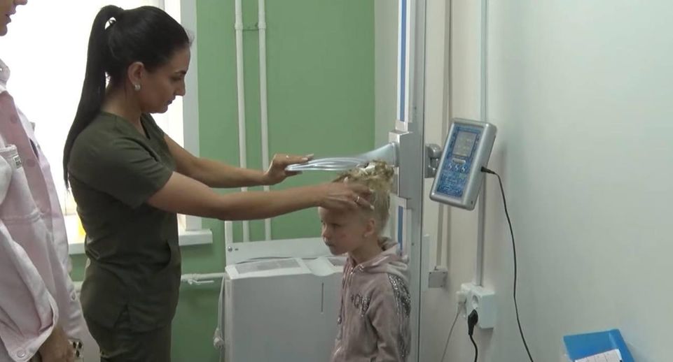 В Видновской детской поликлинике продолжает работать отделение спортивной медицины