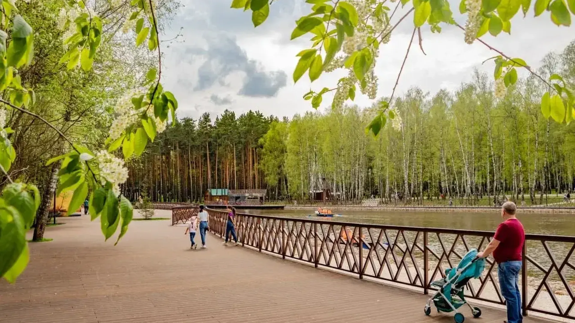 На прошлой неделе парк Елочки в Домодедове посетили порядк 22 тыс. человек