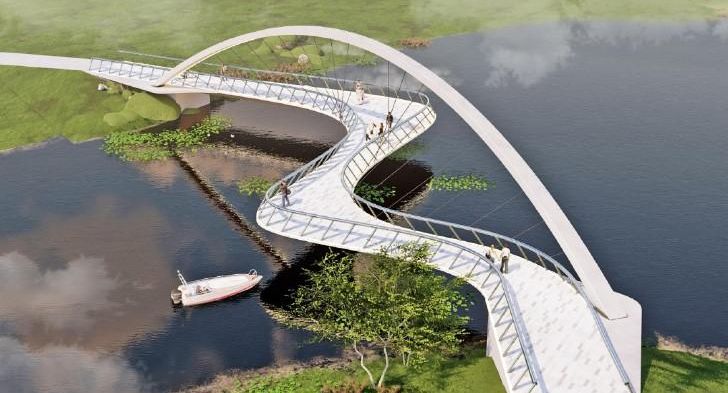 В Люберцах появится пешеходный мост через реку Македонку
