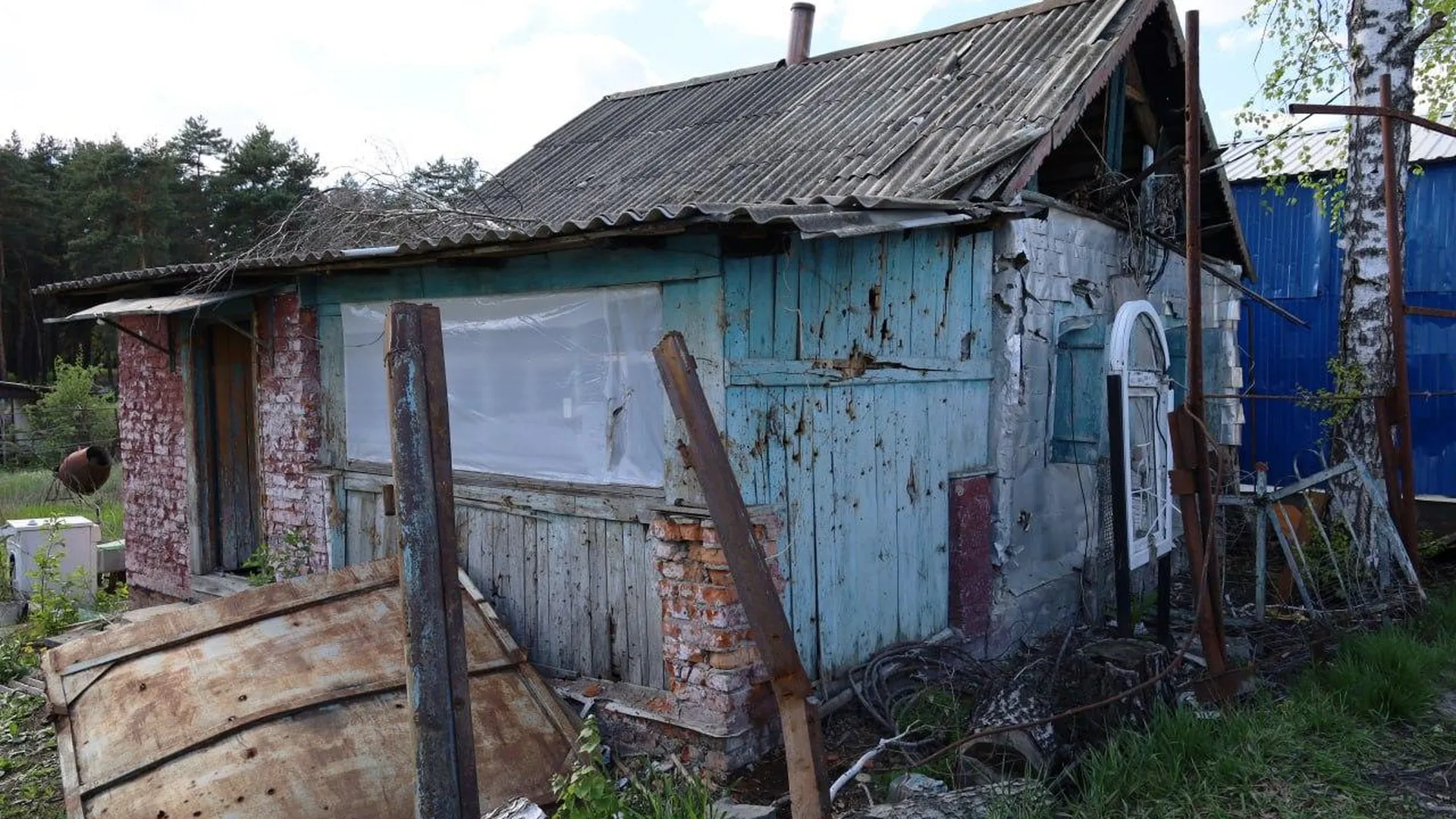 Дрон-камикадзе ВСУ атаковал село Вергиловка Белгородского района