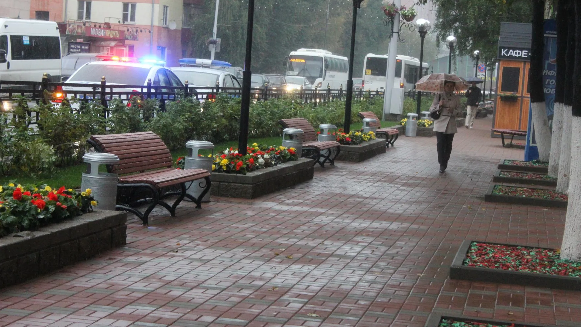 Шестнадцать пешеходных улиц благоустроили в городах Подмосковья в 2015 г