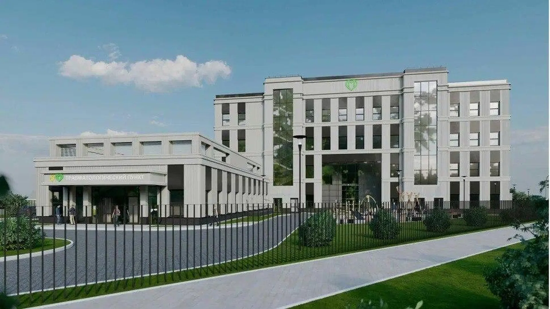 Загрутдинов: готов монолит здания детской поликлиники в Зеленограде