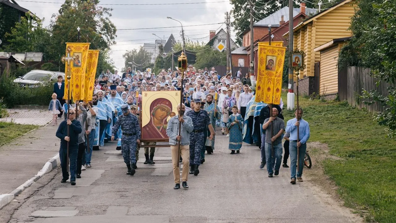 Праздник явления иконы Казанской Божьей Матери отметят в Павловском Посаде