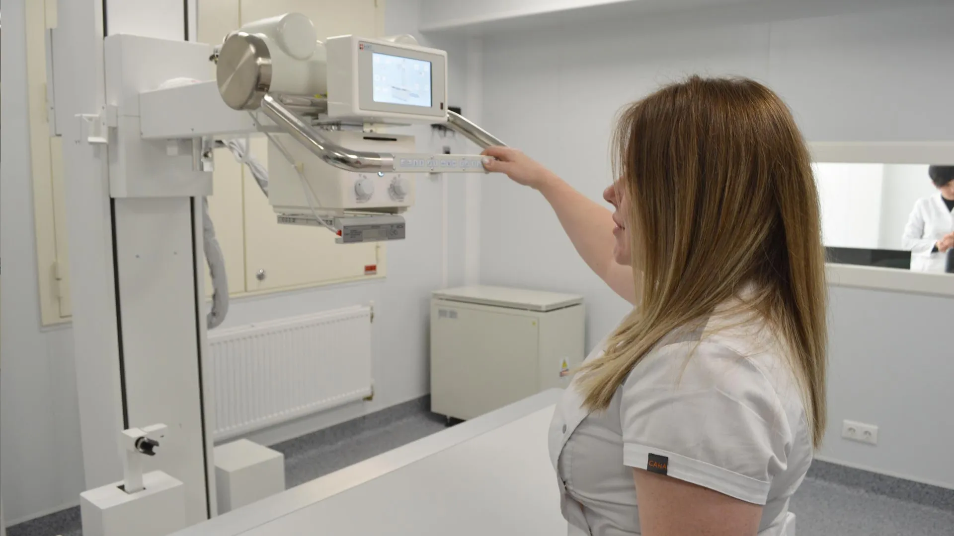 Новый цифровой рентгеноаппарат заработал во взрослой поликлинике Ступина
