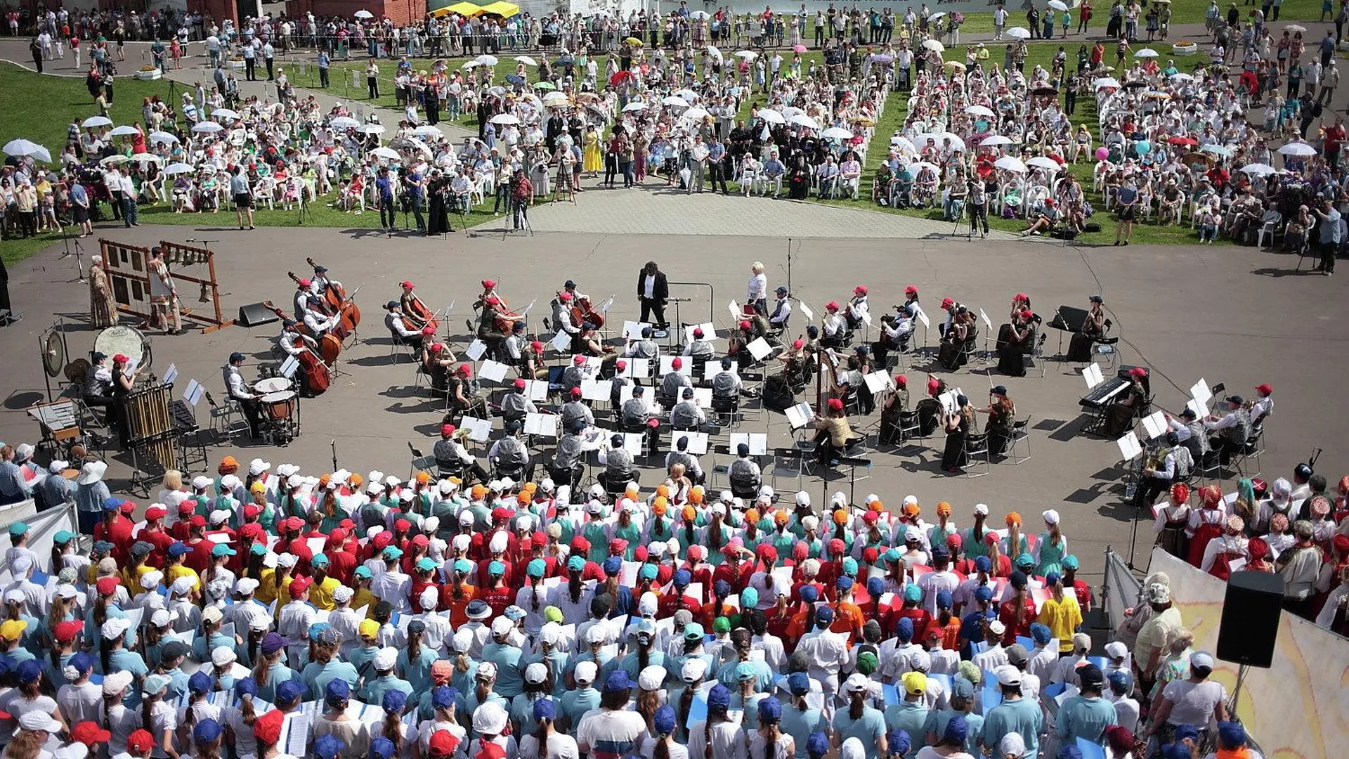 Сводный детский хор области в составе 1 тыс человек выступит в Коломне 24 мая