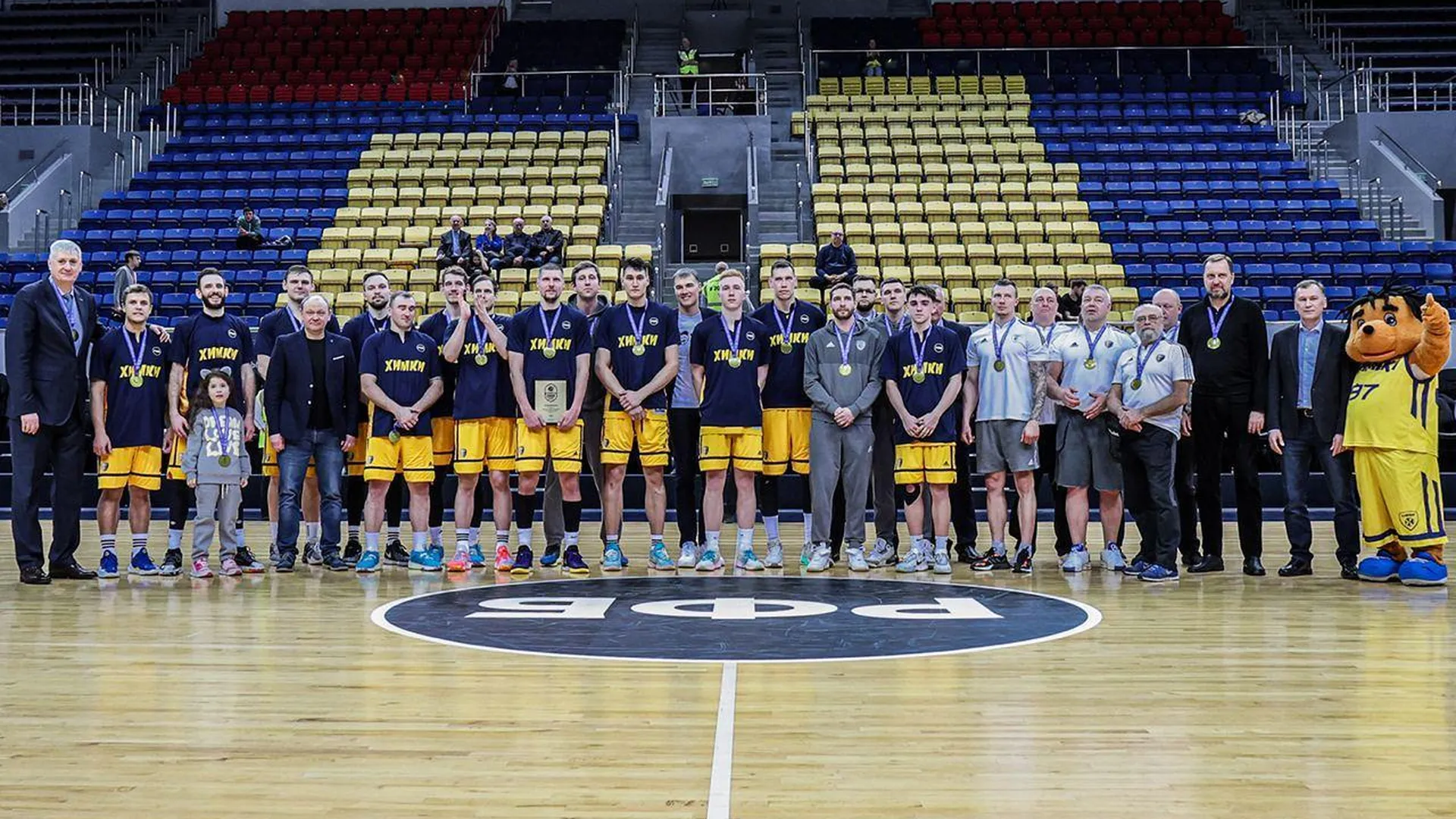 Баскетбольный клуб Химки стал победителем регулярного сезона Суперлиги
