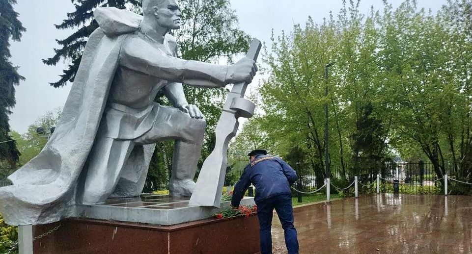 В Подмосковье проверили содержание более 1 тыс памятников накануне Дня Победы