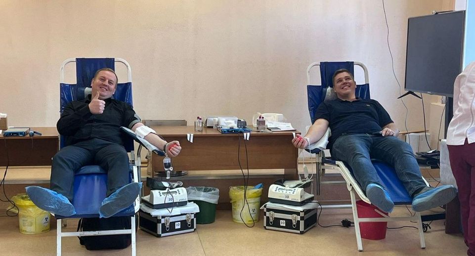 Более 300 работников «Мособлэнерго» сдали кровь на донорских акциях Подмосковья