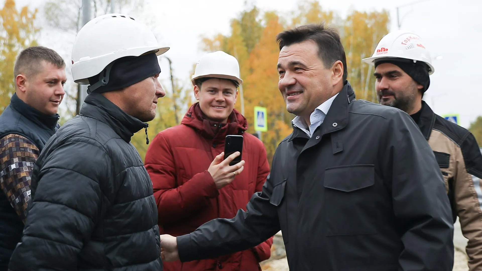 Воробьев дал старт рабочему движению по новому путепроводу в Реутове