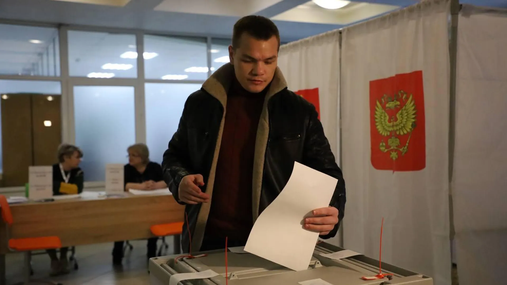 Лидер партийного списка Федор Чудинов проголосовал на выборах депутатов Большого Серпухова