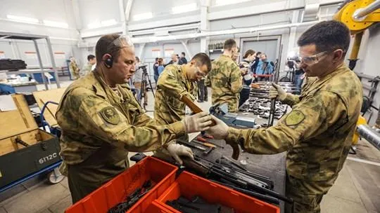 Дивизия имени Дзержинского в Балашихе стала полигоном для уничтожения незаконного оружия