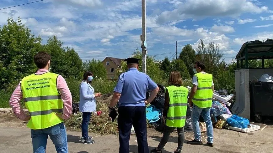 В Мытищах выявят нарушителей, сбрасывающих отходы в неустановленных местах