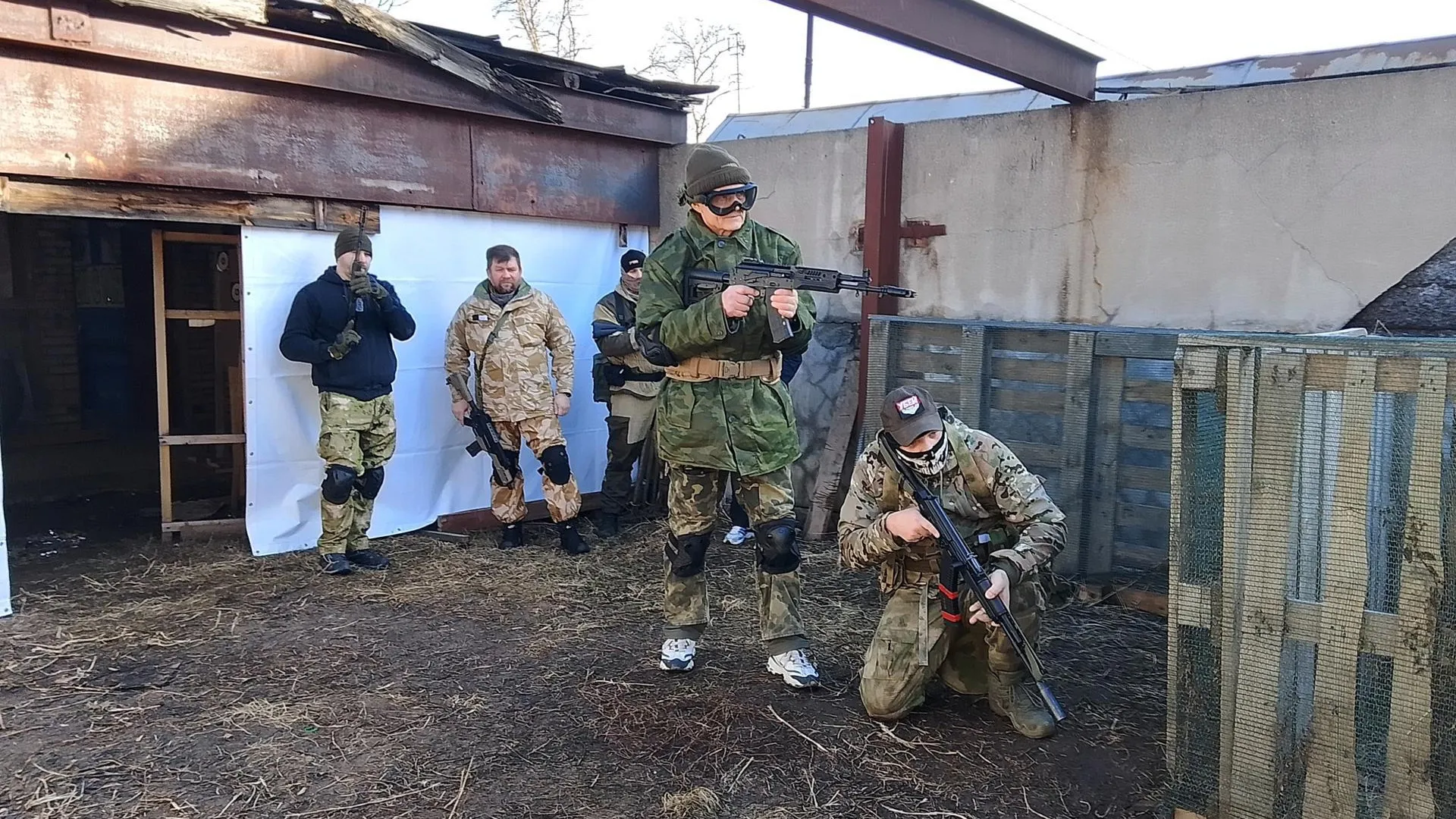 В Павловском Посаде прошли очередные занятия по начальной военной подготовке