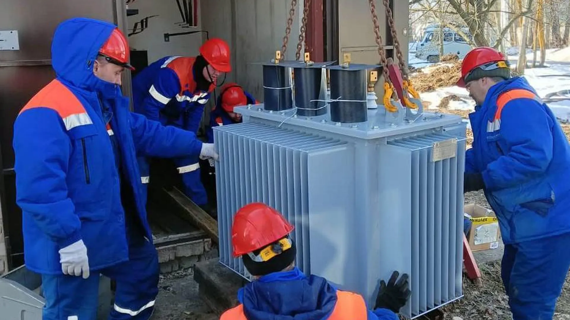 Энергетики повысят надежность электроснабжения более 10 тыс жителей мкр Климовск Подольска