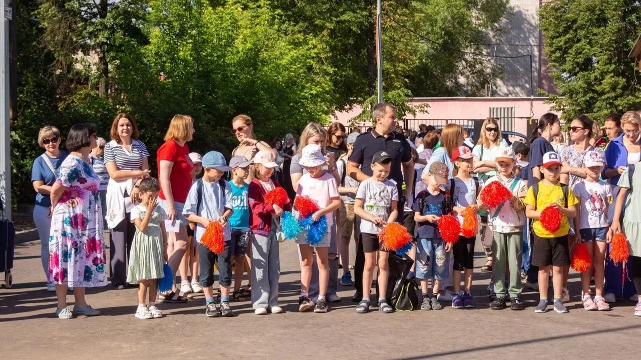 Школьный лагерь открыл свои двери в Лосино-Петровском