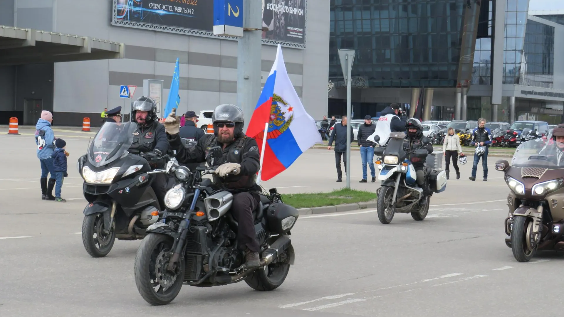 Областной мотосезон открыли в Красногорске