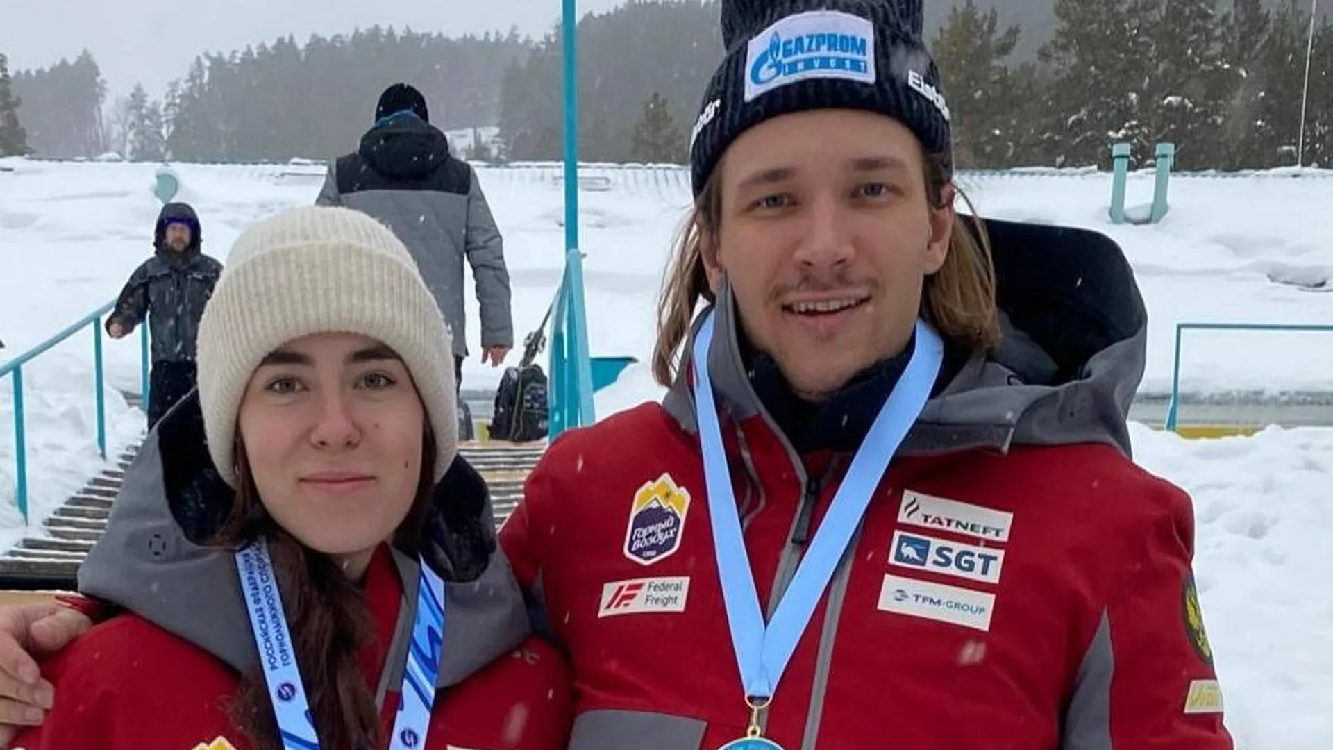 Спортсмены Подмосковья выиграли медали на соревнованиях по горнолыжному спорту