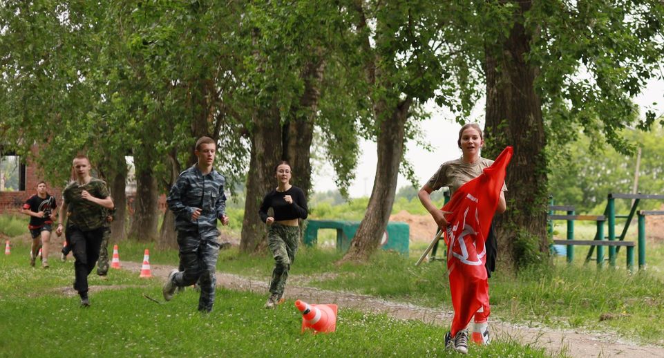 300 человек участвовали в военно-спортивной игре «Победа» в Подмосковье