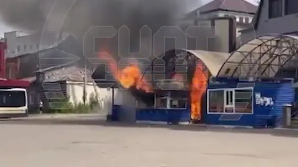 Открытое горение потушили в чебуречной в Кубинке