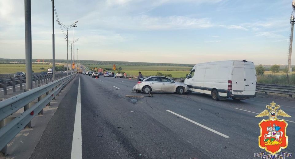 Массовое ДТП с участием 15 машин произошло на М-2 «Крым» в Серпухове