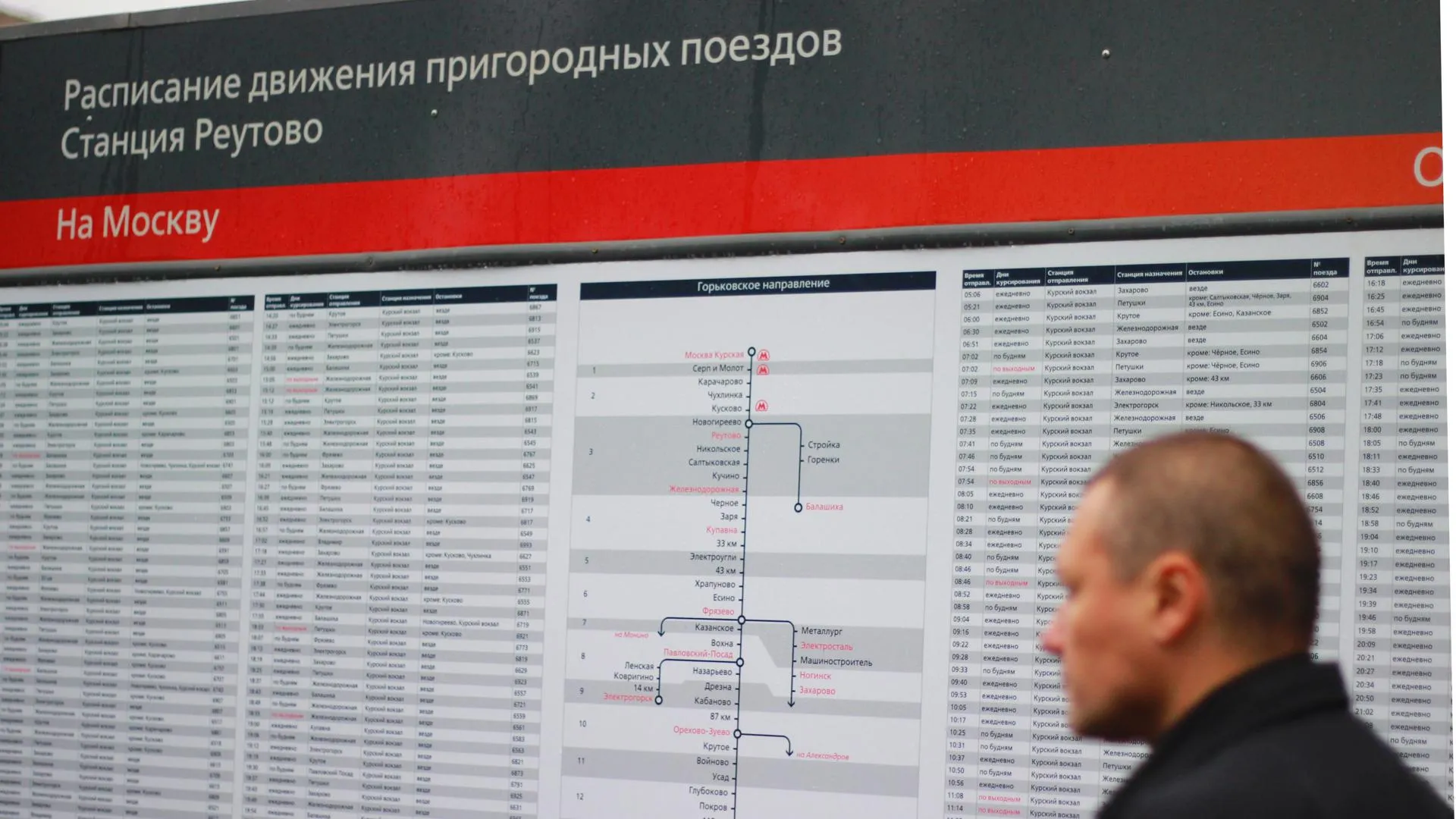 Расписание ряда поездов Белорусского направления МЖД изменится в предстоящие выходные