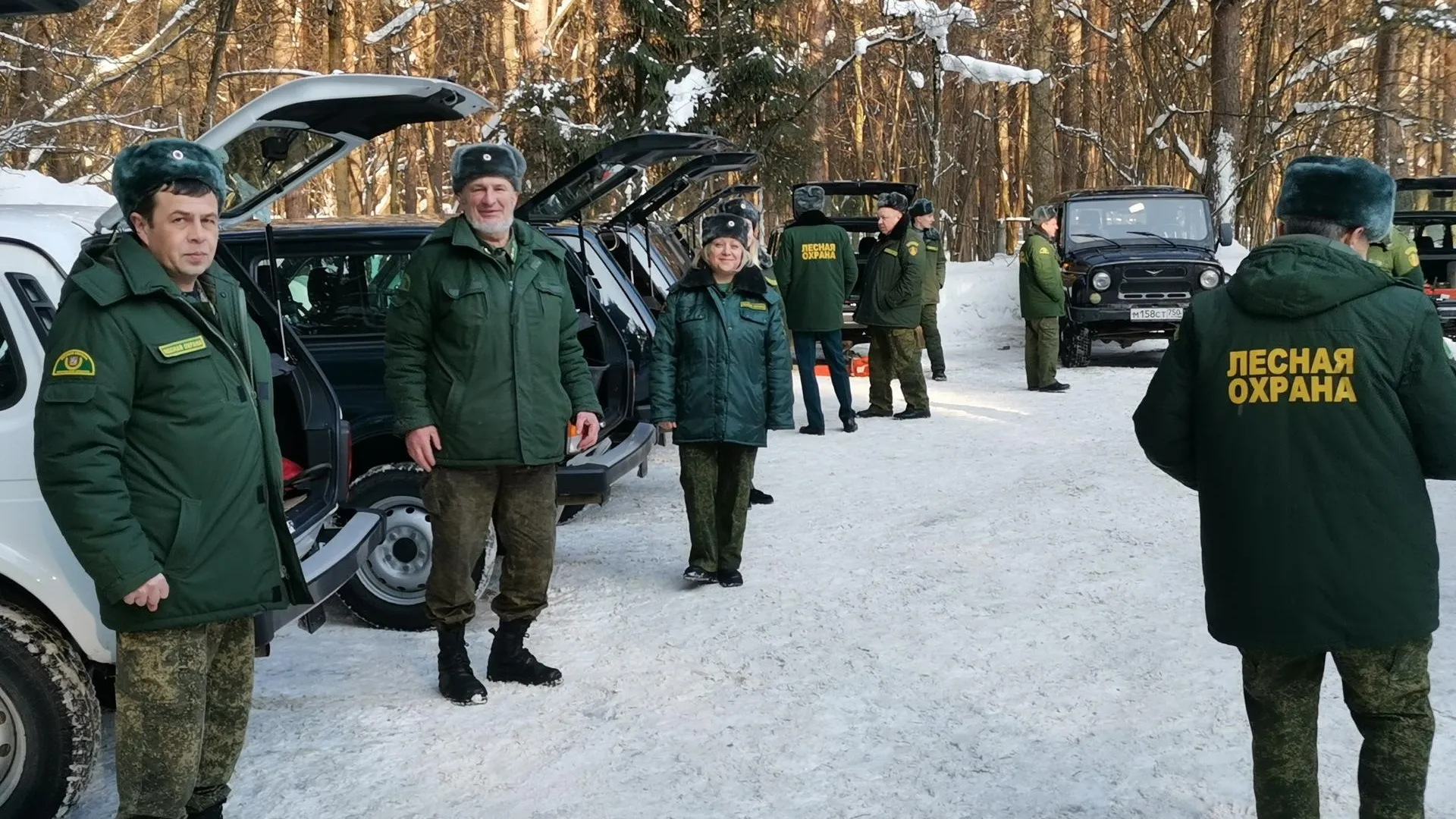 В Подольске прошла проверка автотранспорта для патрулирования лесов