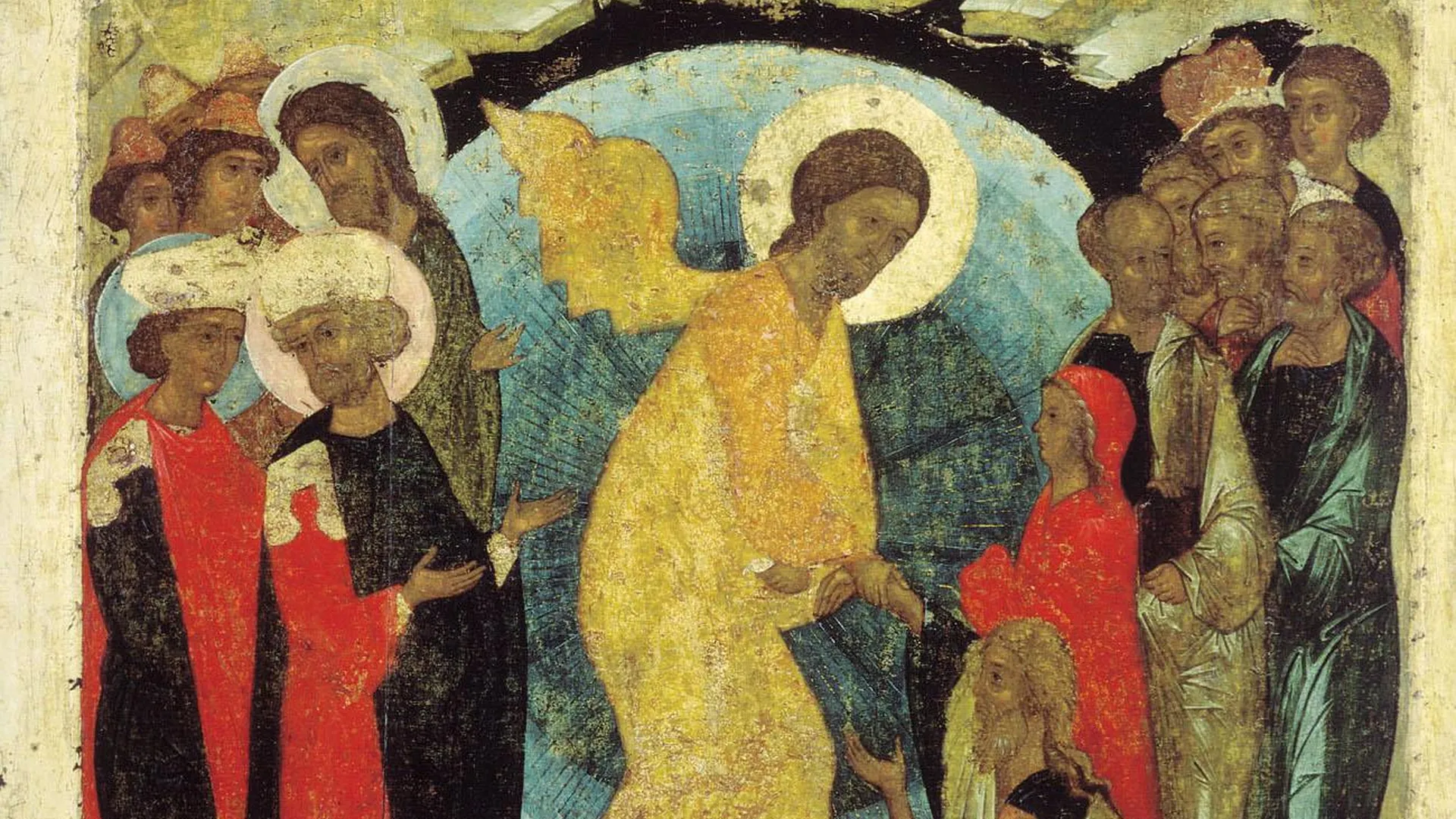 Воскресение Христово (Сошествие во ад) (икона Андрея Рублёва (?), 1408—1410 годы), Общественное достояние