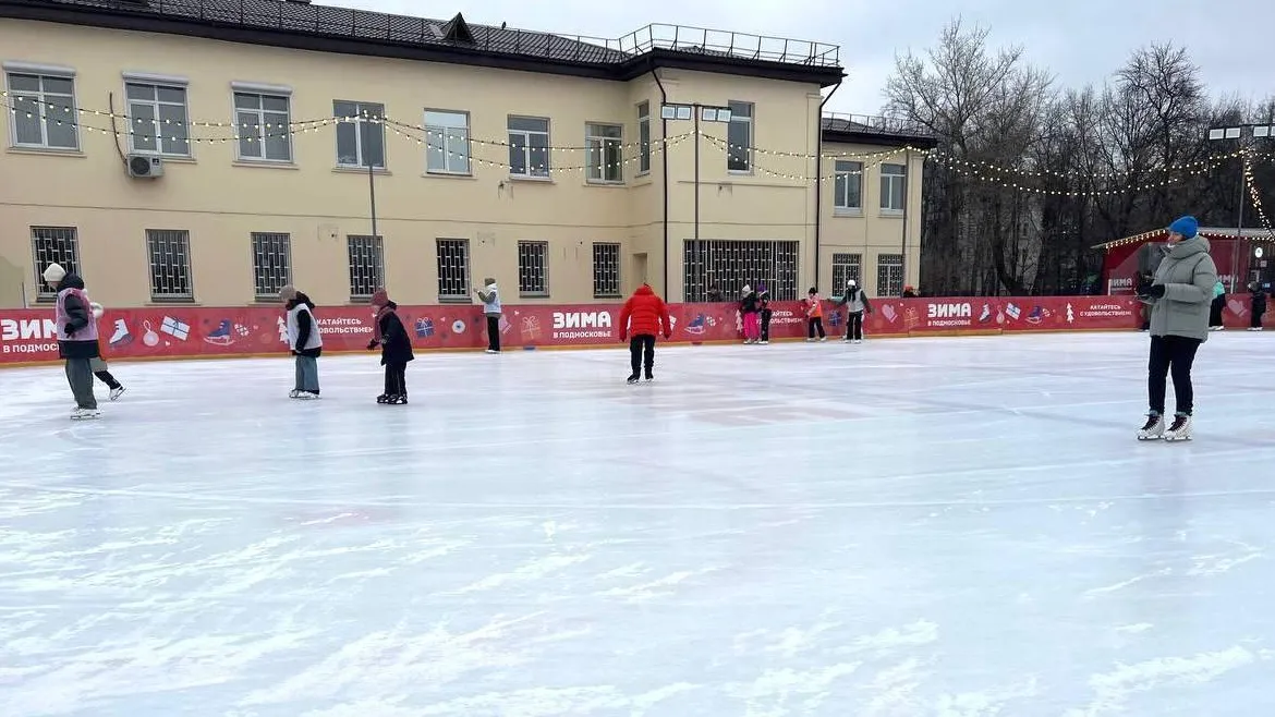 Владимир Ружицкий проверил состояние Центрального катка в Люберцах