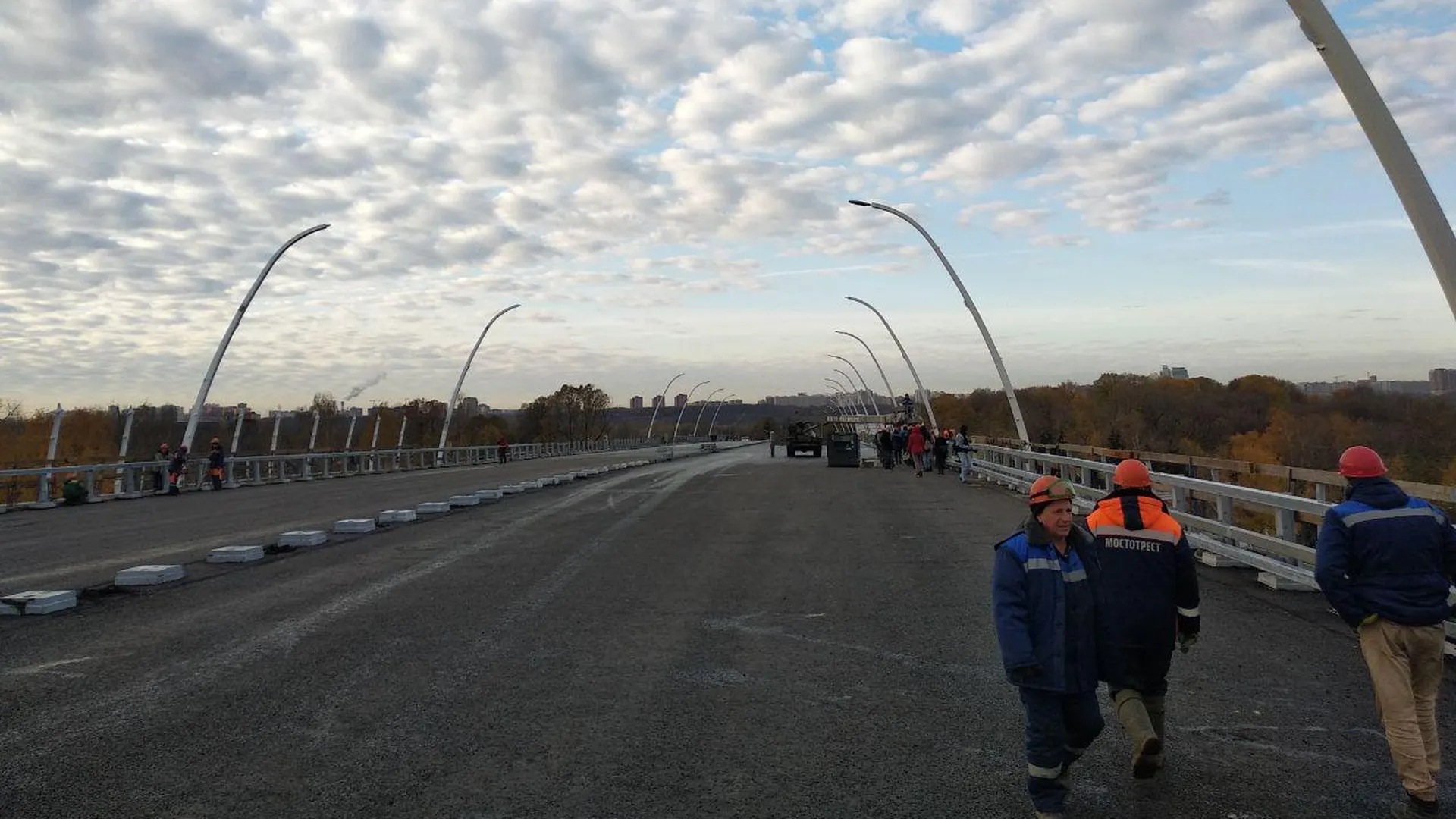 Новый Карамышевский мост в Москве откроется для водителей в ноябре
