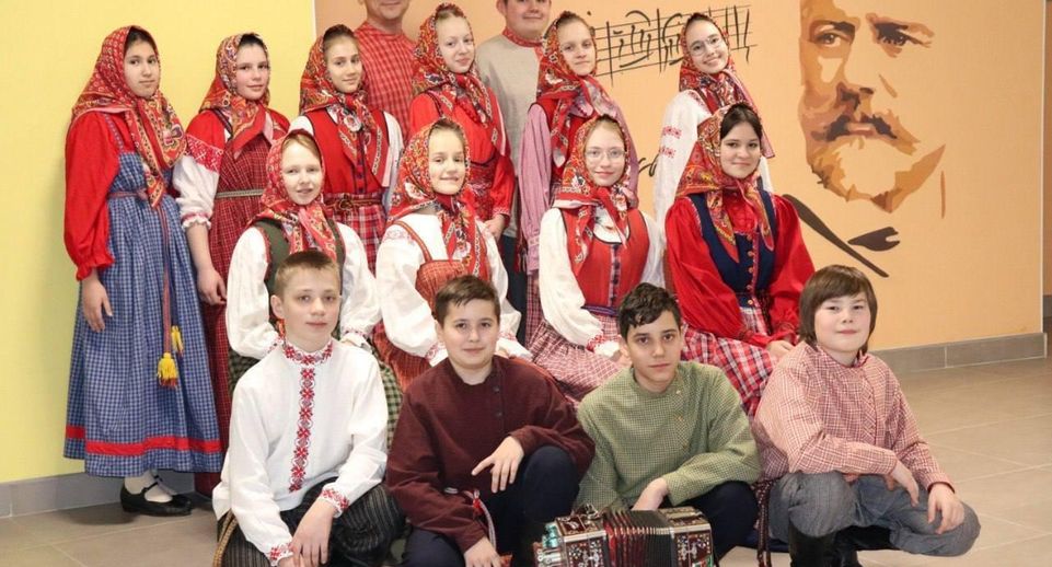 Коллектив из Клина принял участие во Всероссийском хоровом исполнении песни