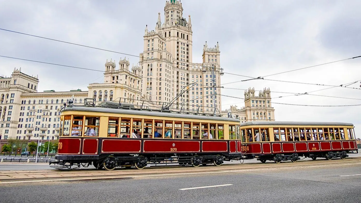 Парад трамваев и ретроавтомобилей пройдет в Москве 13 июля