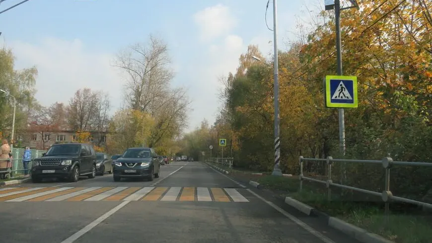 Надземный переход построят на пересечении Волоколамского шоссе в Красногорске