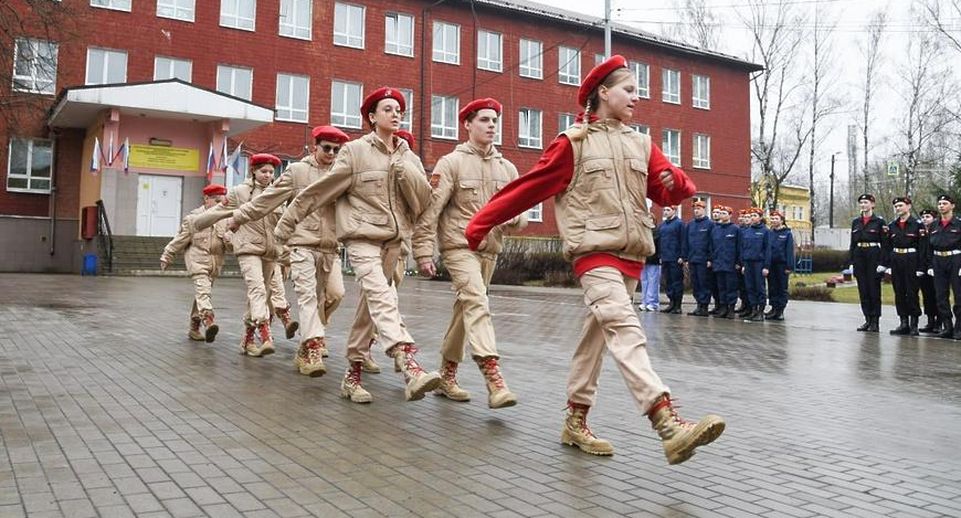 В Мытищах прошли соревнования юных пожарных