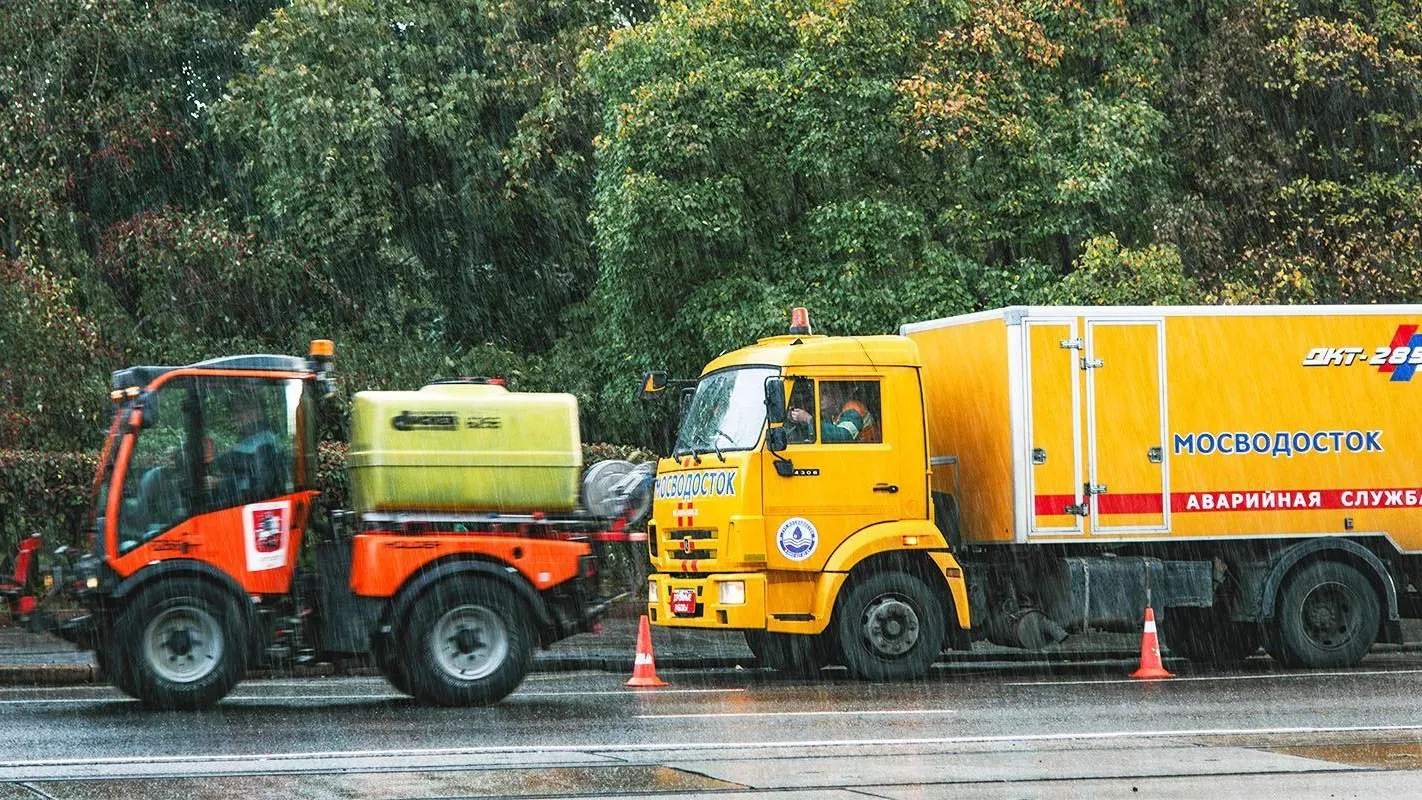 Городские службы Москвы работают в усиленном режиме из-за непогоды