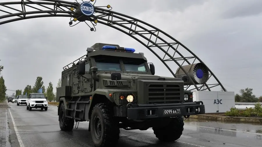 Российские военные обеспечили безопасное проведение ротации МАГАТЭ на ЗАЭС