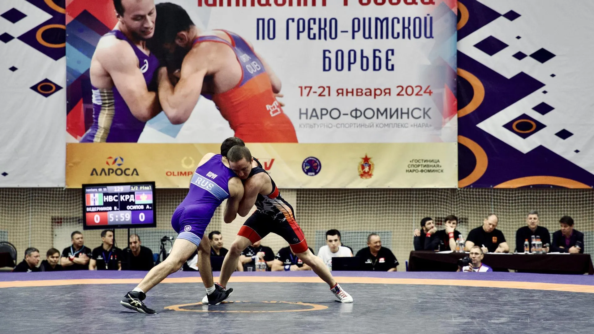 Борцы‑классики из Подмосковья завоевали четыре медали на чемпионате России